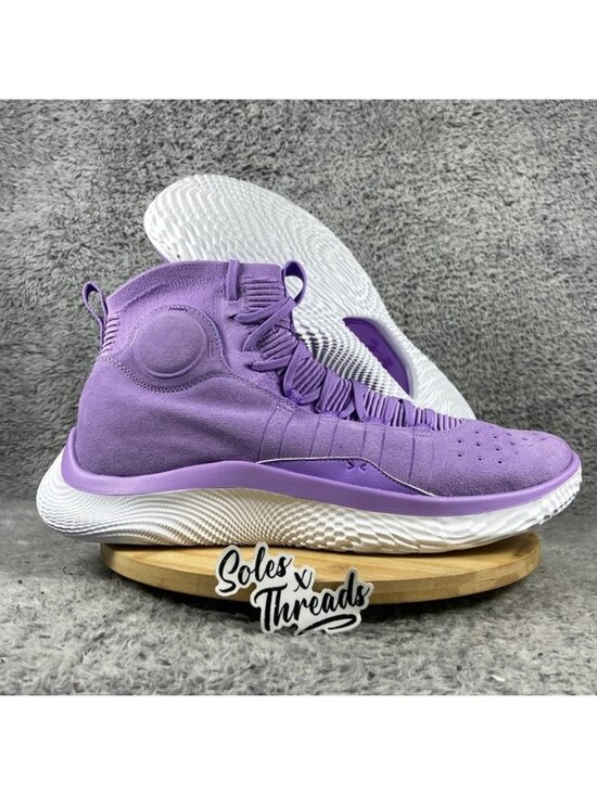 Under Armour Curry 4 Flotro Vivid Lilac Size 15 Men Basketball 3024861-500 main image 7